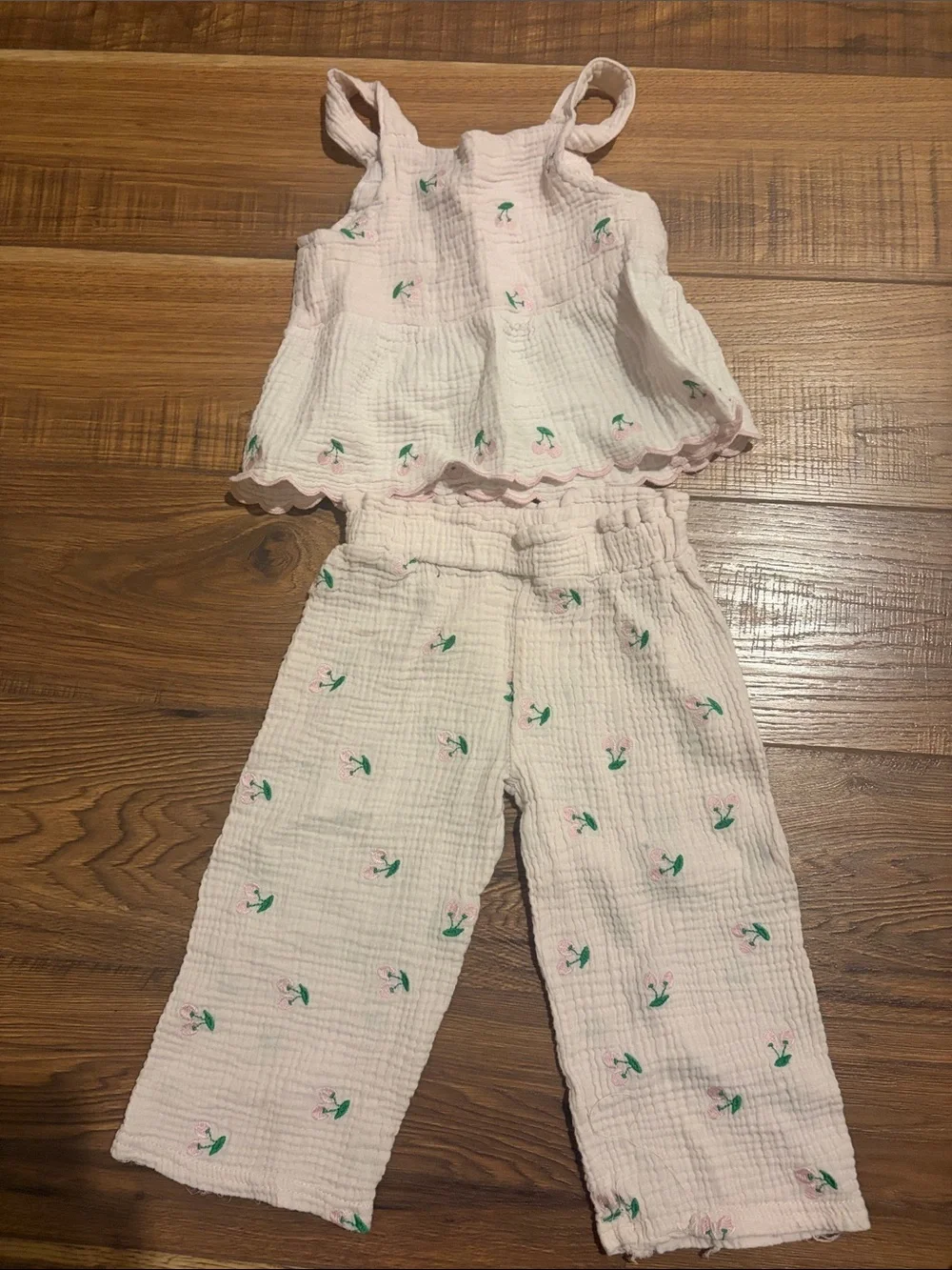 Kids Pink Set - Top & Pants 3T